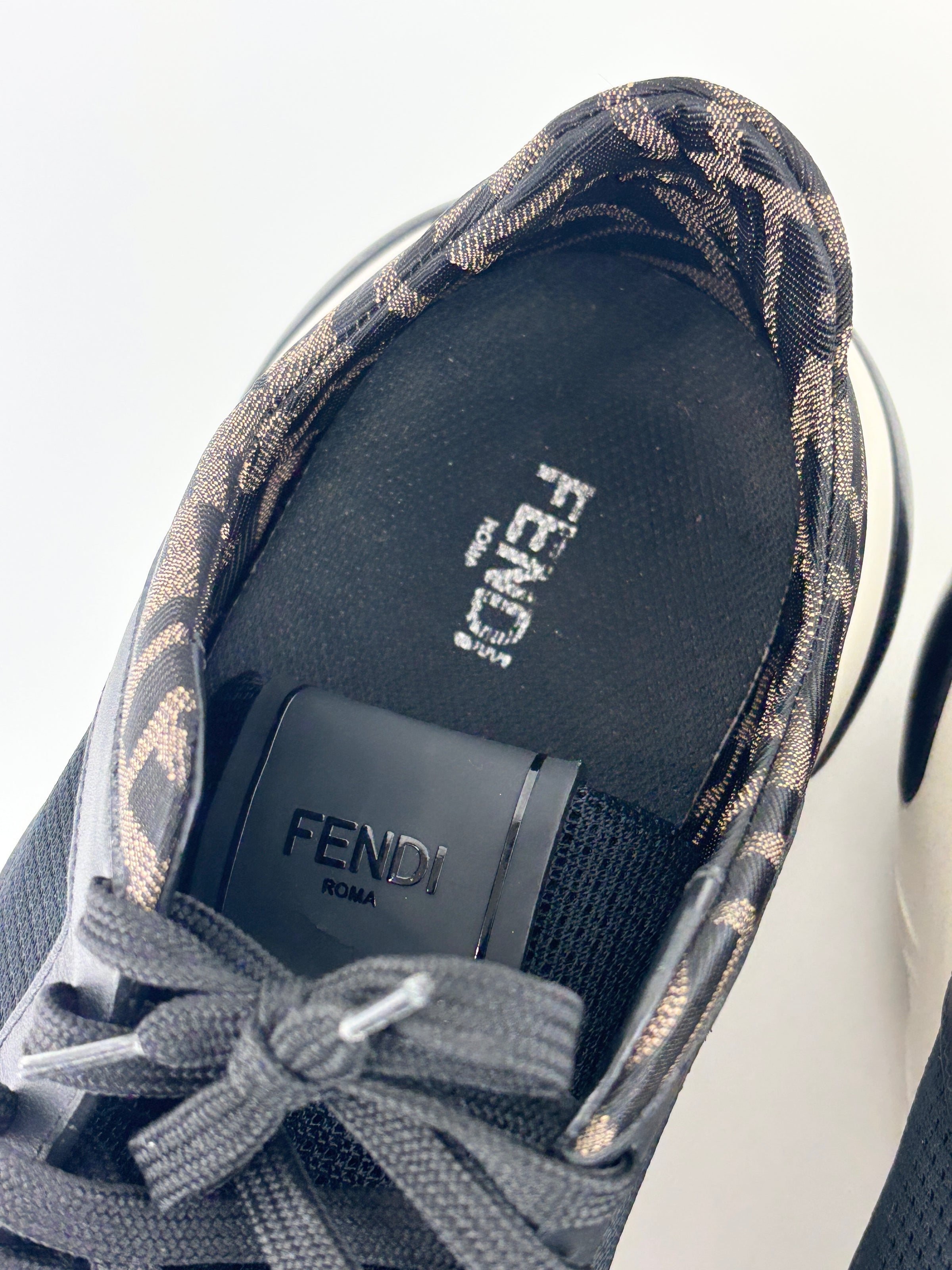 Tech Fabric Low Sneakers Size 8