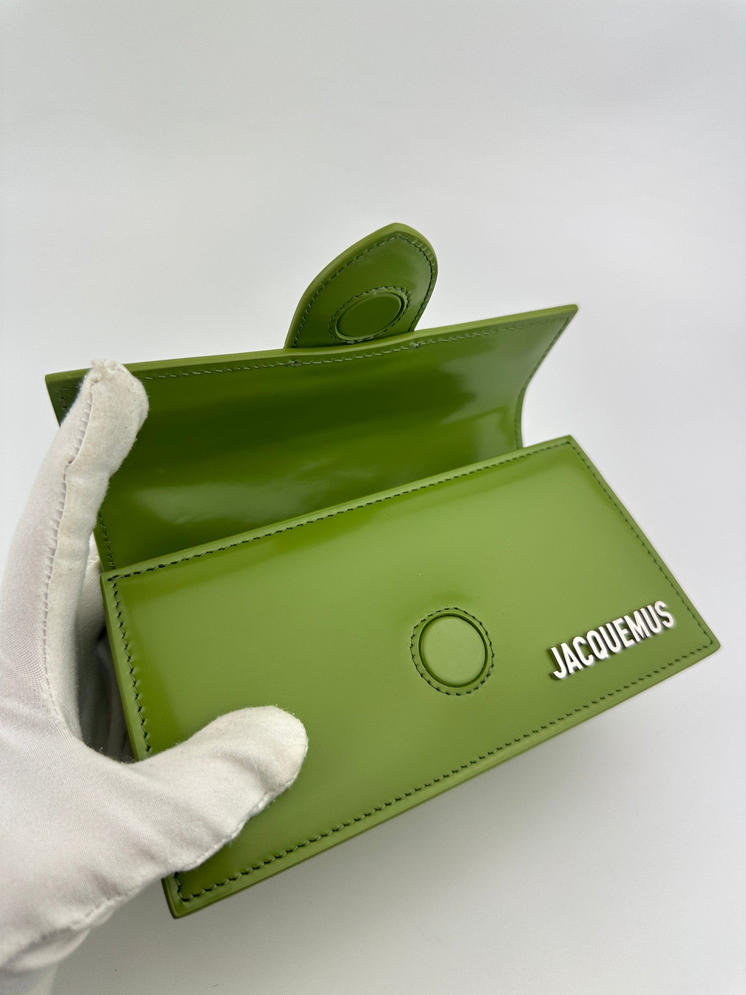 Le Bambino Kiwi Green Bag