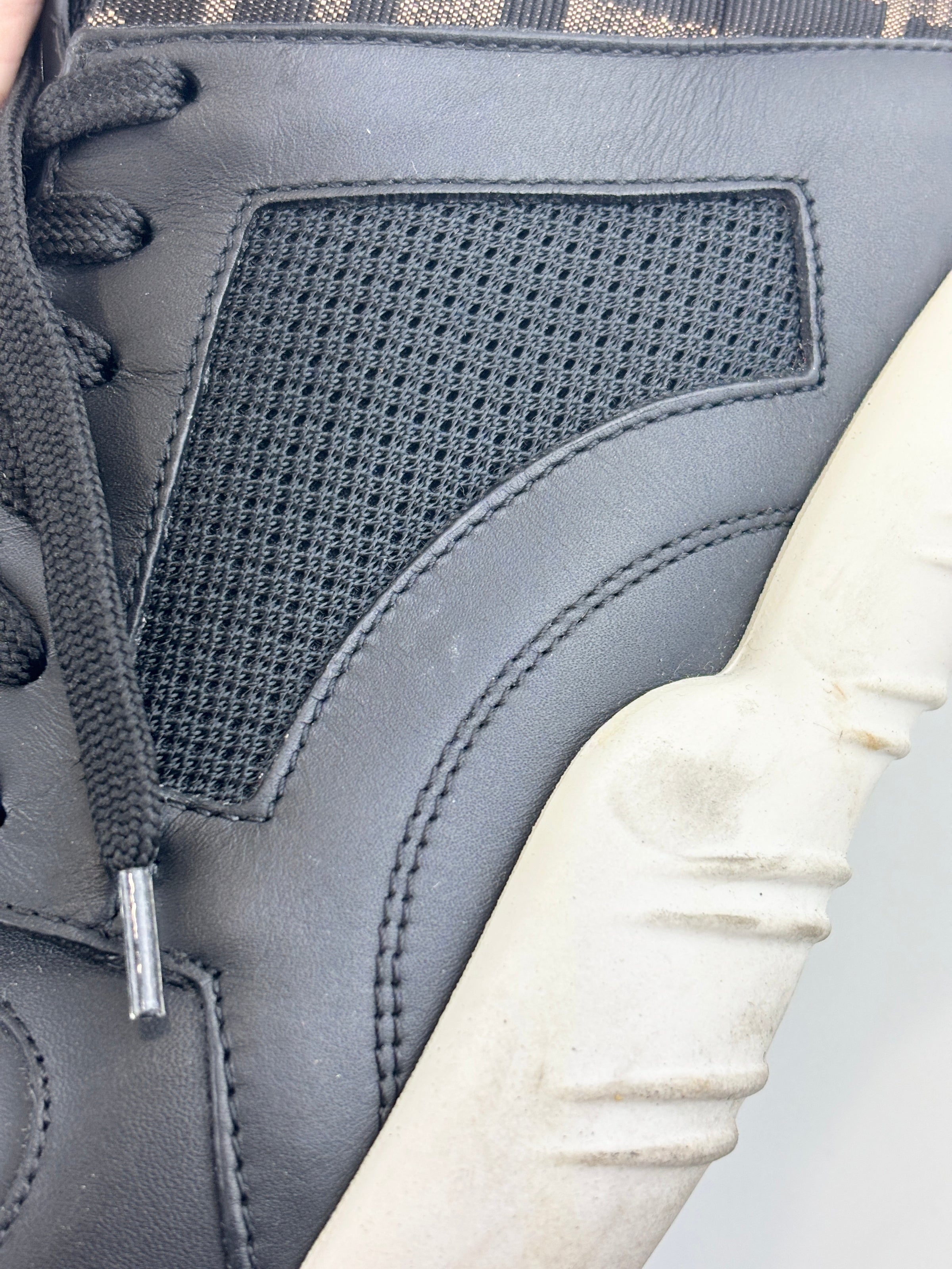 Tech Fabric Low Sneakers Size 8