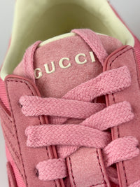 Suede Sweet GG Monogram G75 Sneakers Butterfly Pink Size 38.5