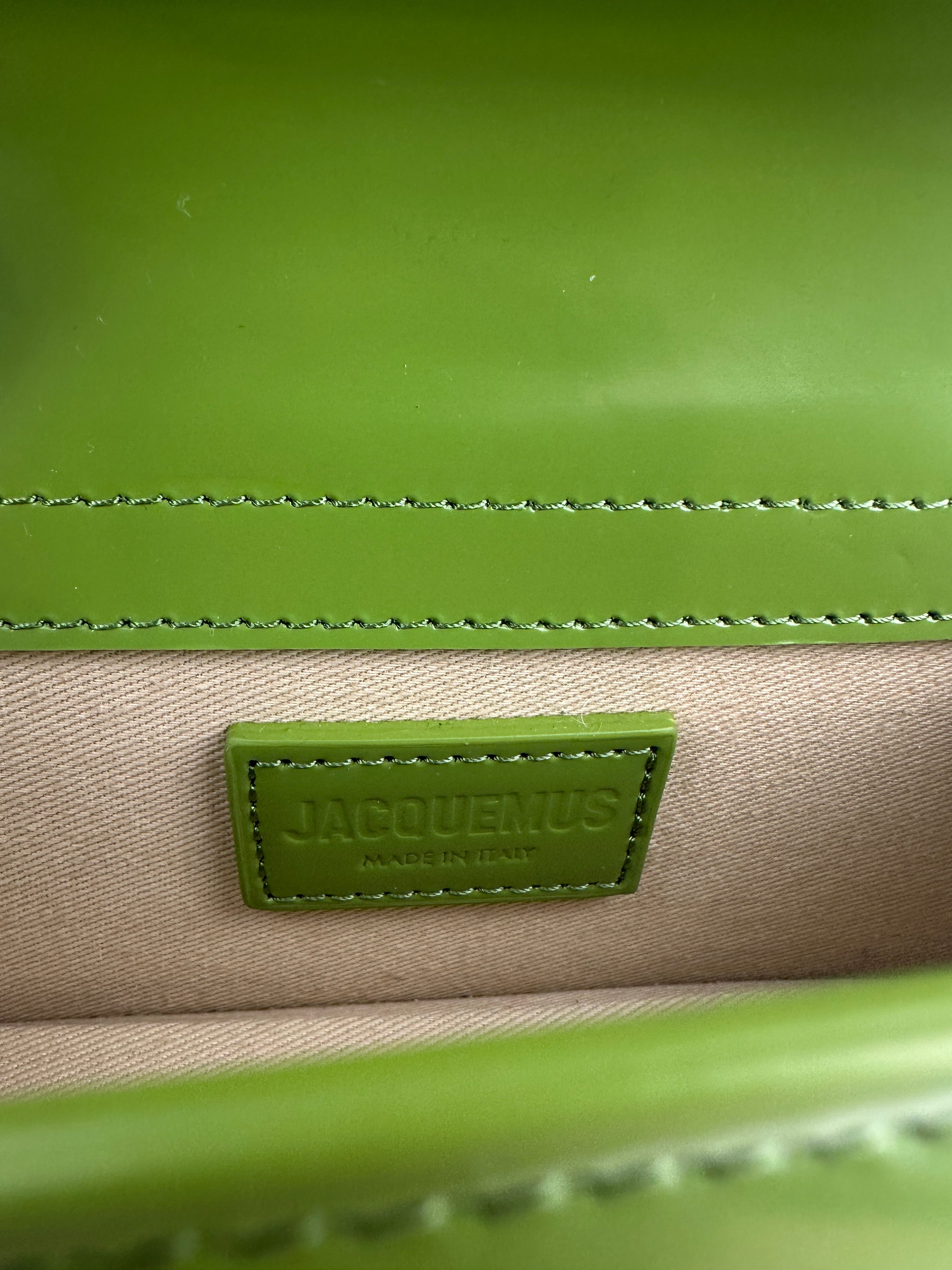 Le Bambino Kiwi Green Bag