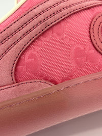 Suede Sweet GG Monogram G75 Sneakers Butterfly Pink Size 38.5