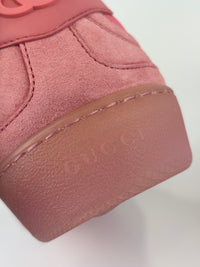Suede Sweet GG Monogram G75 Sneakers Butterfly Pink Size 38.5