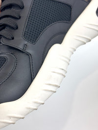 Tech Fabric Low Sneakers Size 8