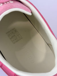 Suede Sweet GG Monogram G75 Sneakers Butterfly Pink Size 38.5