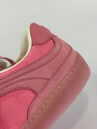 Suede Sweet GG Monogram G75 Sneakers Butterfly Pink Size 38.5