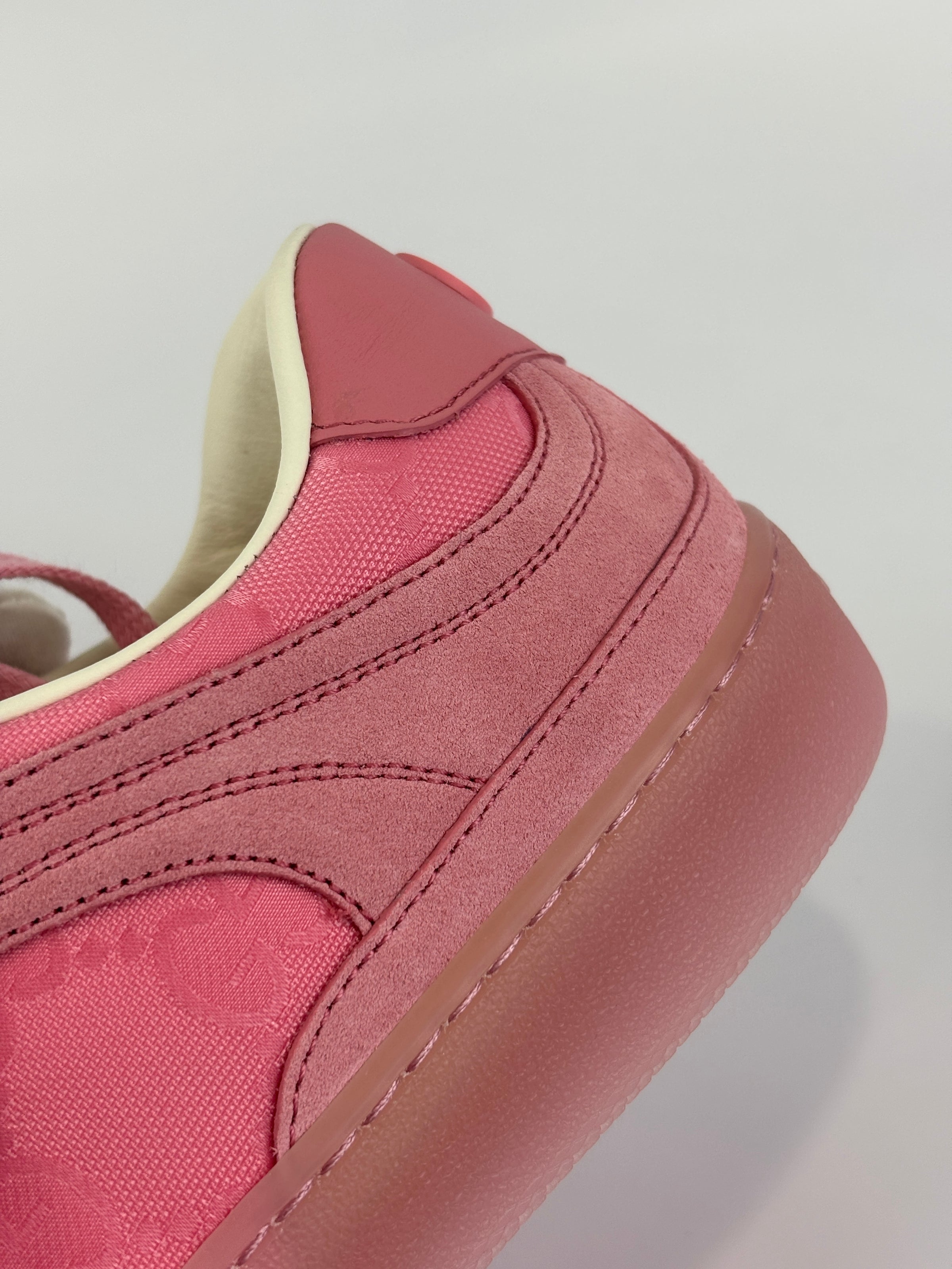 Suede Sweet GG Monogram G75 Sneakers Butterfly Pink Size 38.5