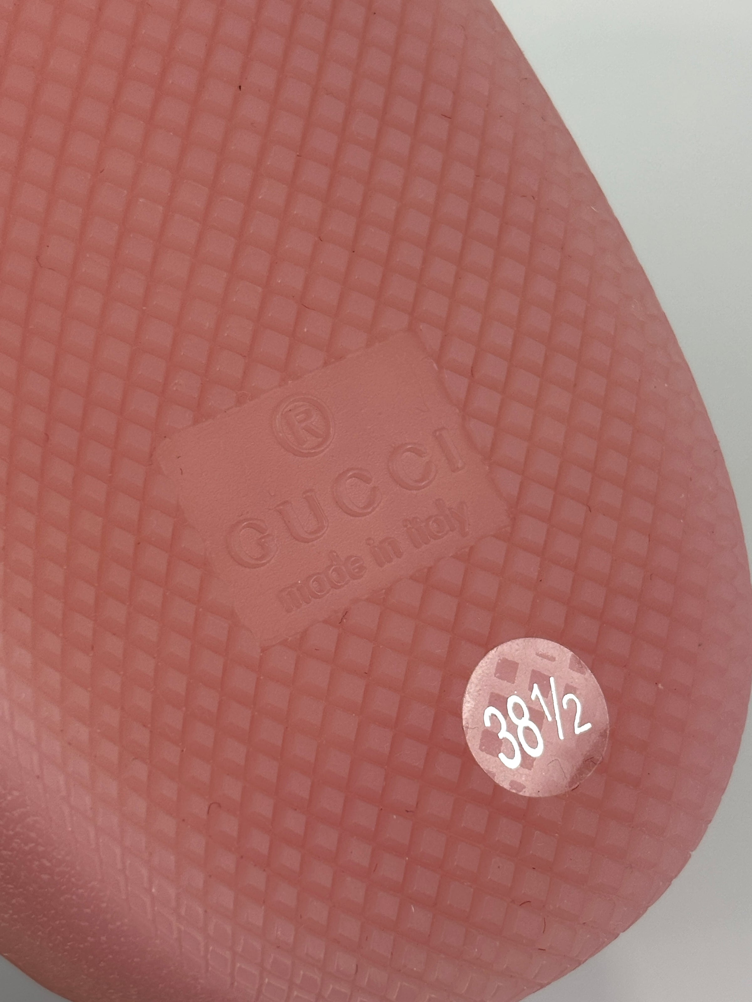 Suede Sweet GG Monogram G75 Sneakers Butterfly Pink Size 38.5