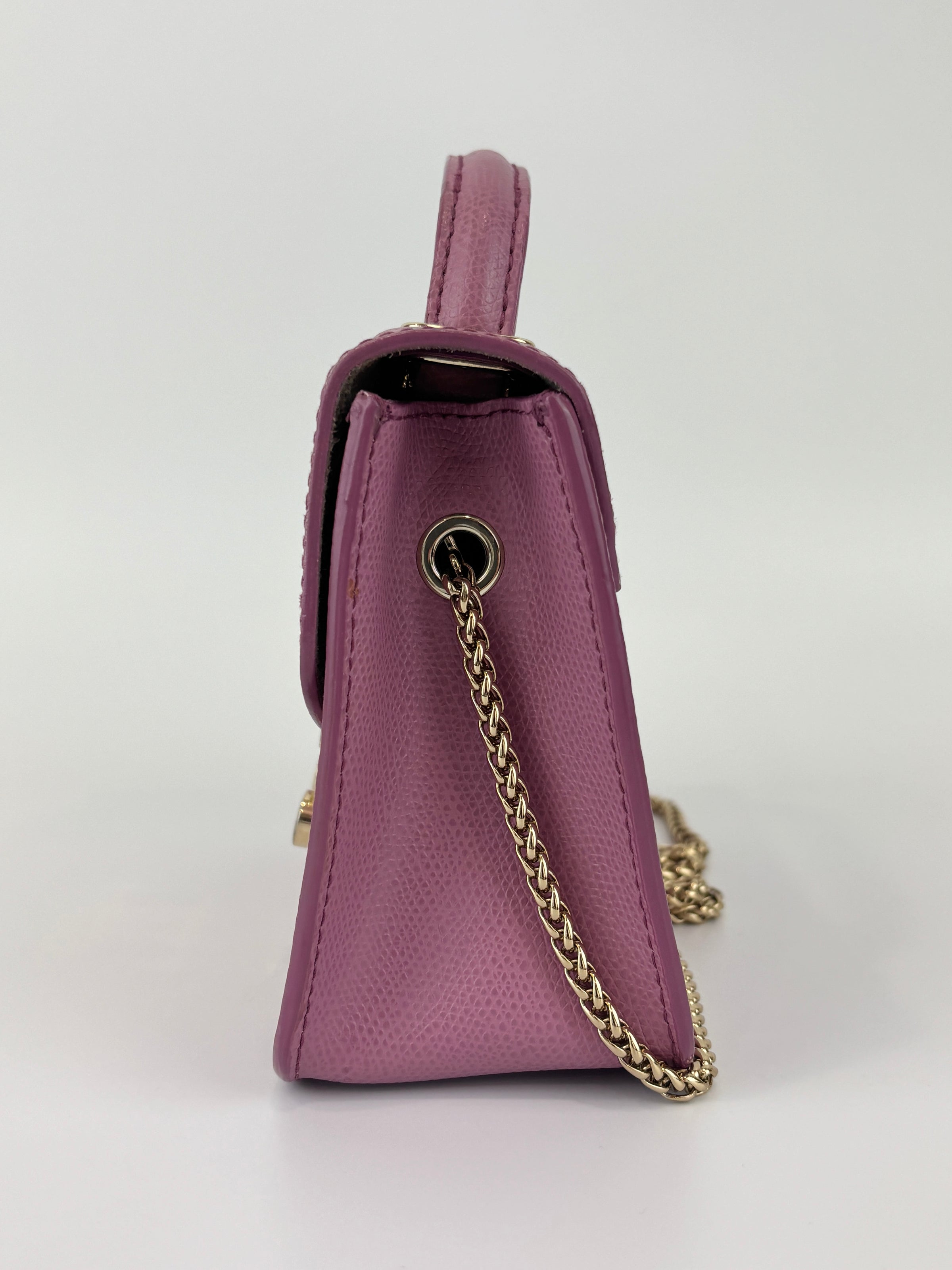 Metropolis Mini Top Handle Crossbody Bag Pink