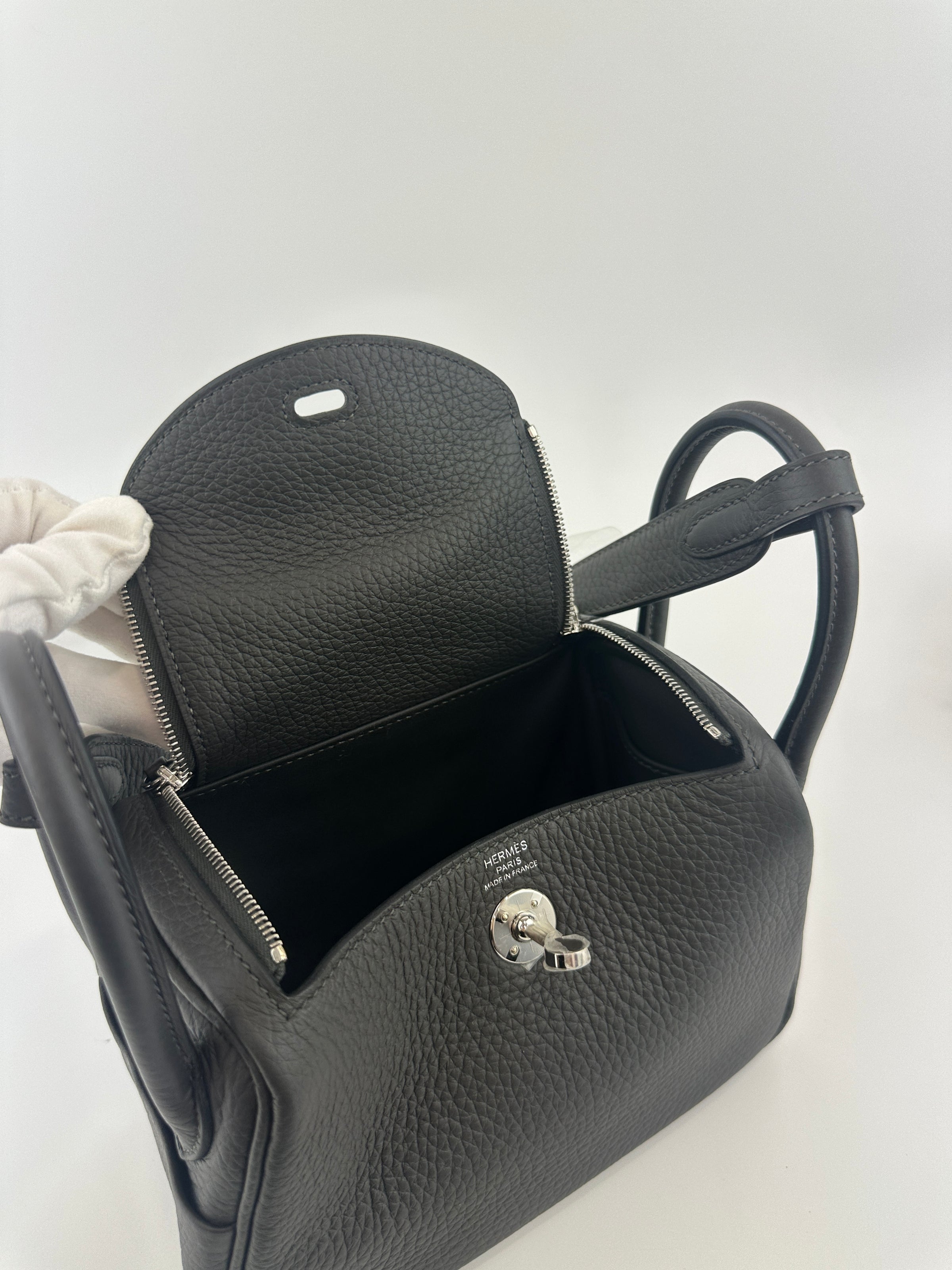 Lindy Mini II Taurillon Clemence Dark Bronze PHW