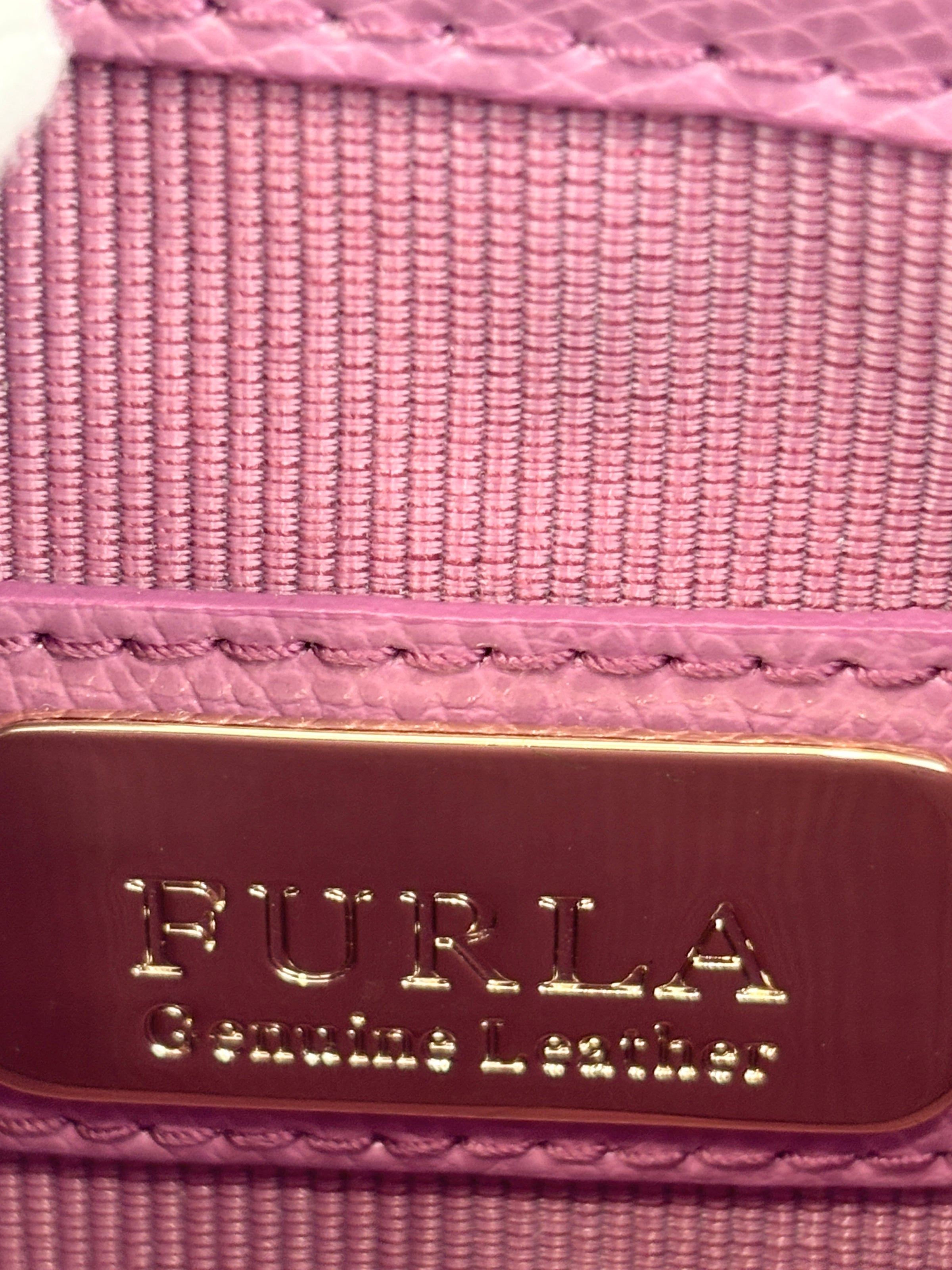 Metropolis Mini Top Handle Crossbody Bag Pink