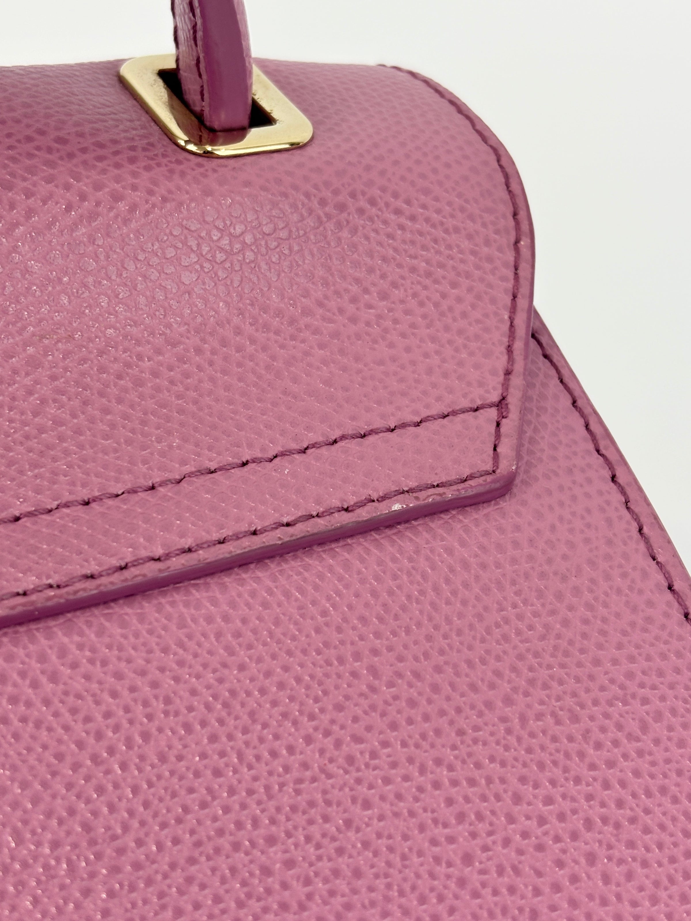 Metropolis Mini Top Handle Crossbody Bag Pink