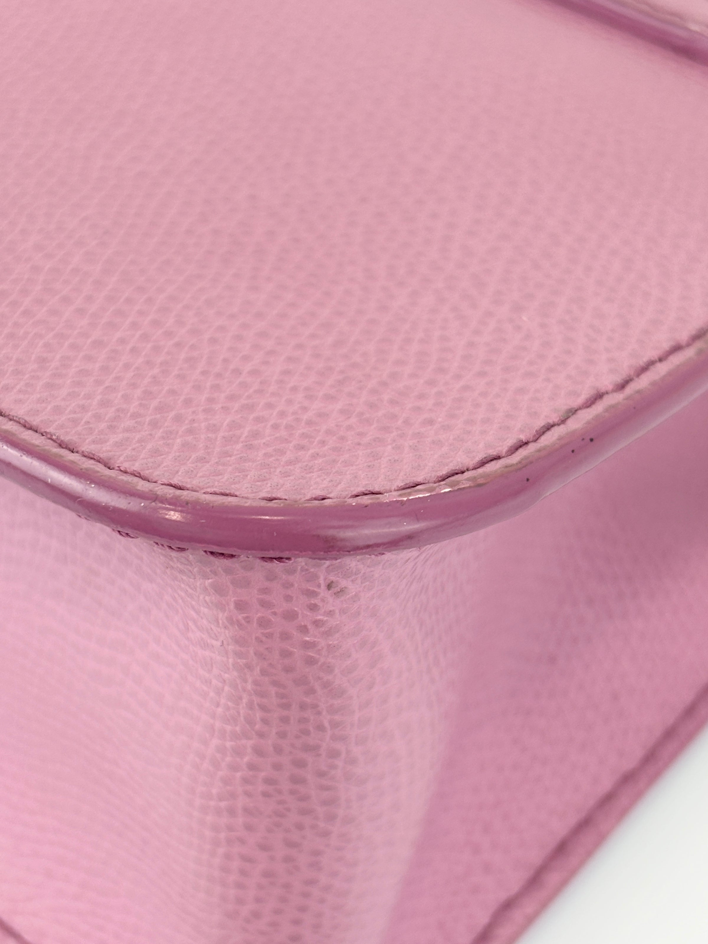 Metropolis Mini Top Handle Crossbody Bag Pink