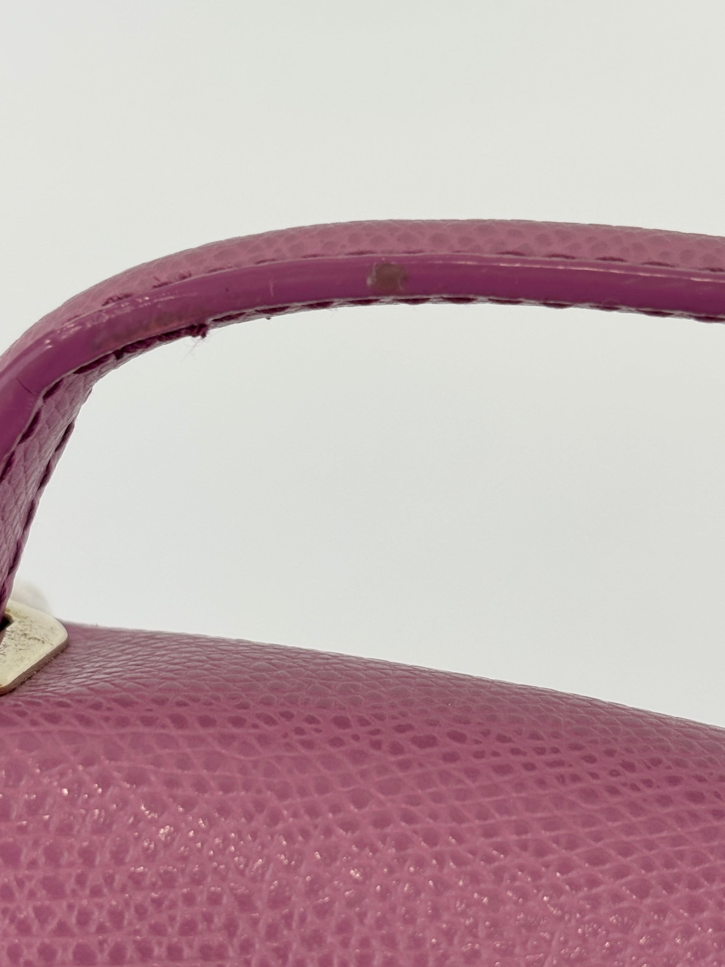 Metropolis Mini Top Handle Crossbody Bag Pink