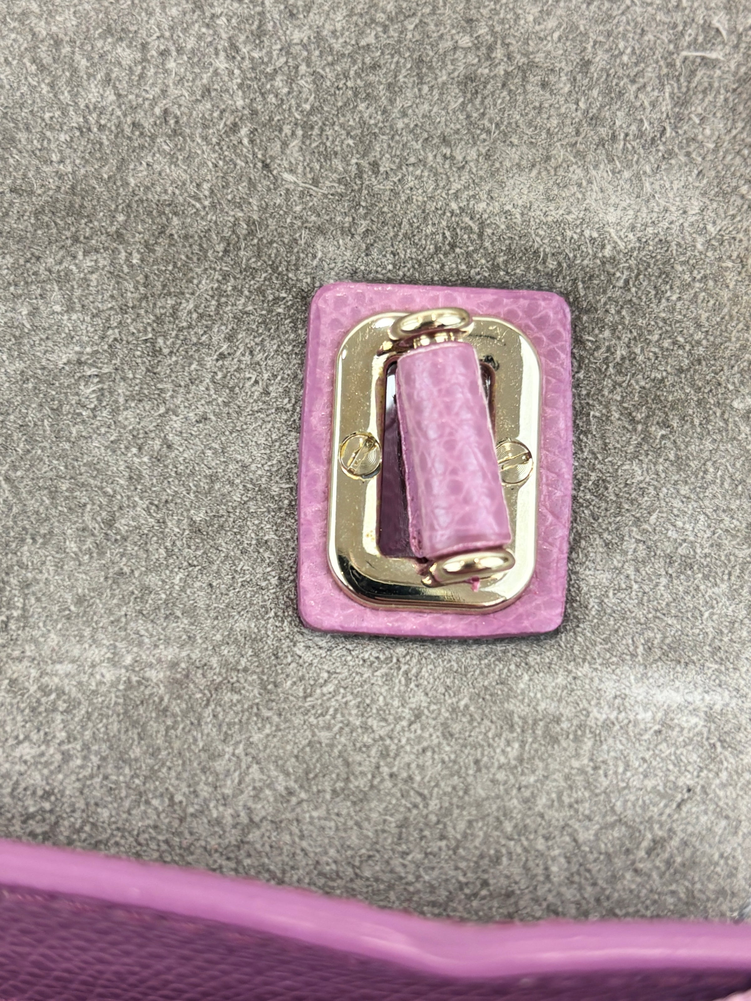 Metropolis Mini Top Handle Crossbody Bag Pink