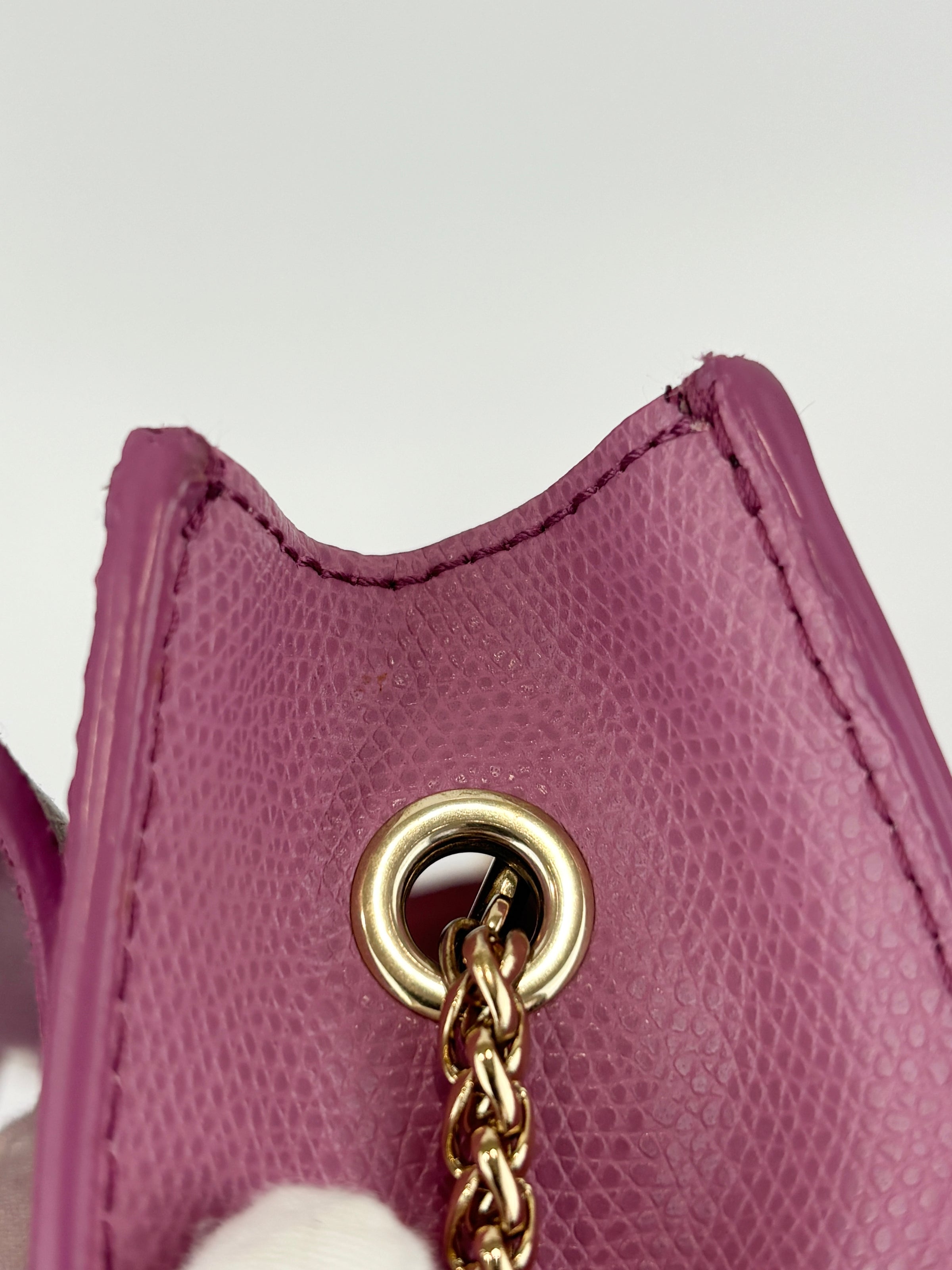 Metropolis Mini Top Handle Crossbody Bag Pink