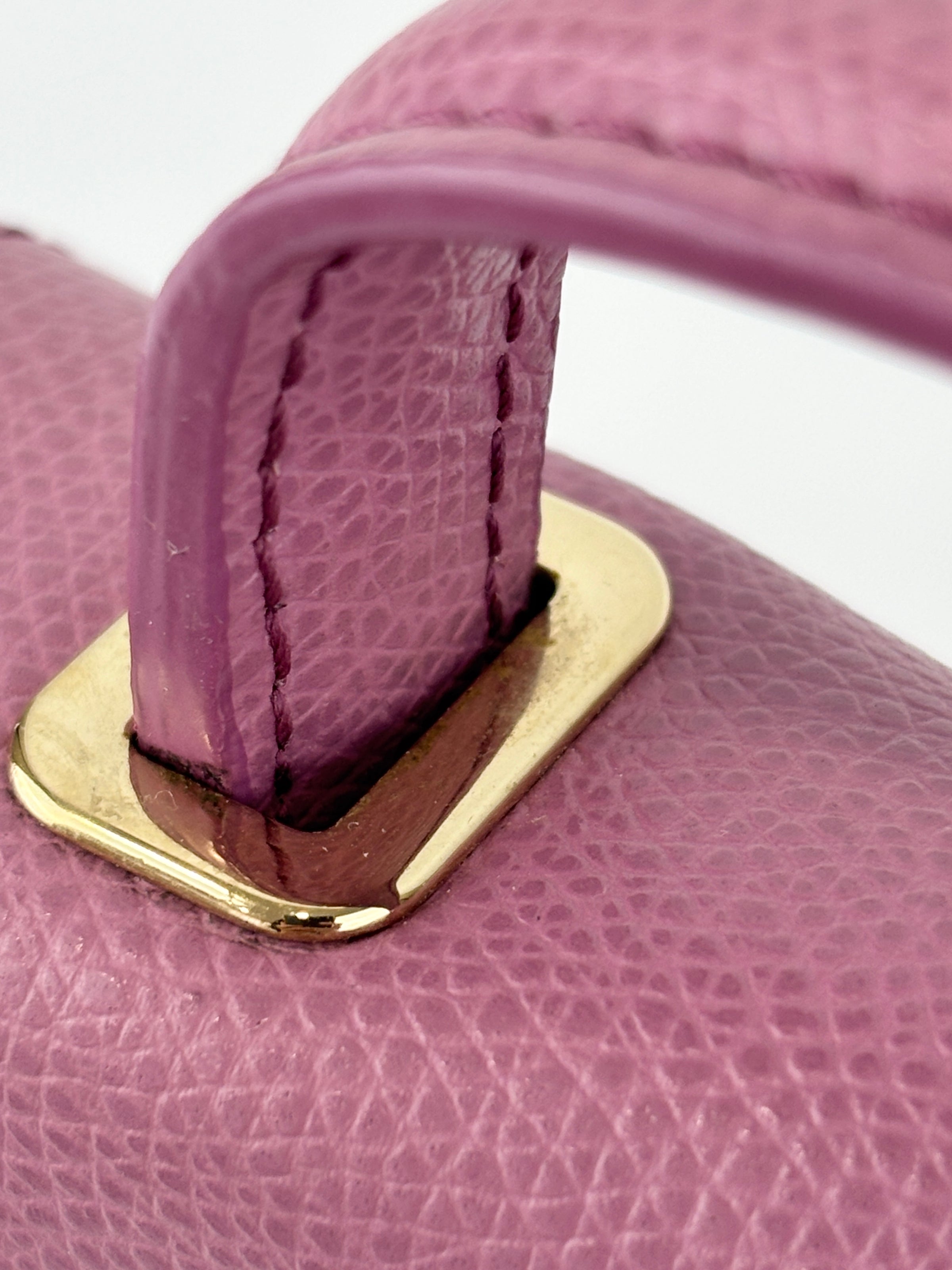 Metropolis Mini Top Handle Crossbody Bag Pink