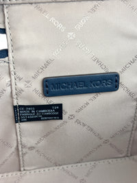 Navy Small Sequined Fruit Print Crossbody Bag - Glampot