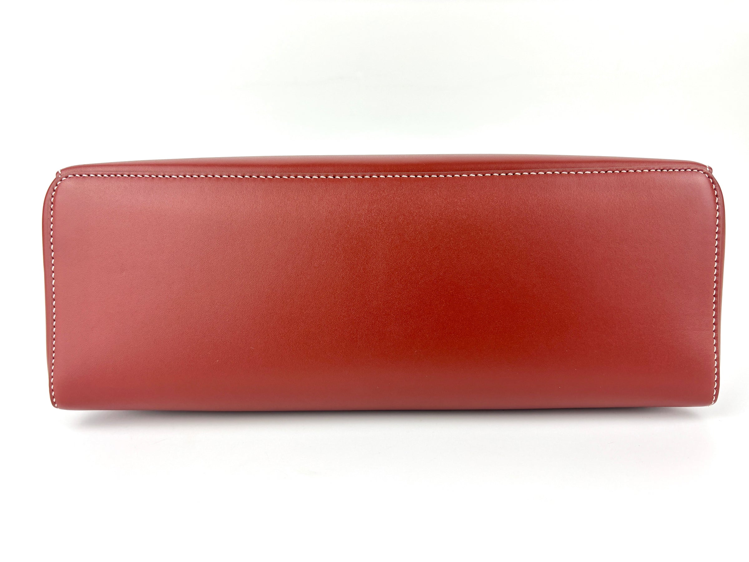 Extra Bag L27 Smooth Calfskin Leather Smoked Caramel/Sun Gold - Glampot