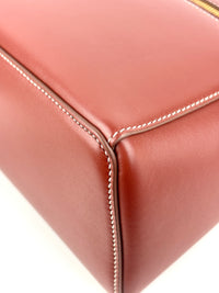 Extra Bag L27 Smooth Calfskin Leather Smoked Caramel/Sun Gold - Glampot