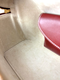 Extra Bag L27 Smooth Calfskin Leather Smoked Caramel/Sun Gold - Glampot