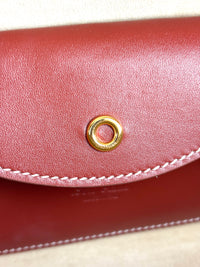 Extra Bag L27 Smooth Calfskin Leather Smoked Caramel/Sun Gold - Glampot