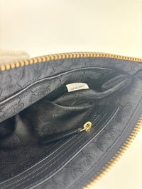 Selma Quilted Leather Zip Clutch