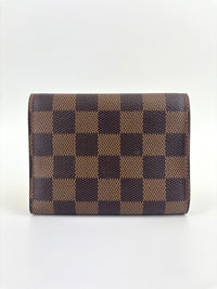 Victorine Wallet Damier Ebene Cerise - Glampot