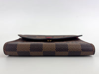Victorine Wallet Damier Ebene Cerise - Glampot