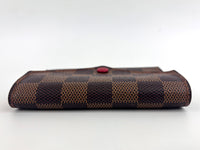 Victorine Wallet Damier Ebene Cerise - Glampot