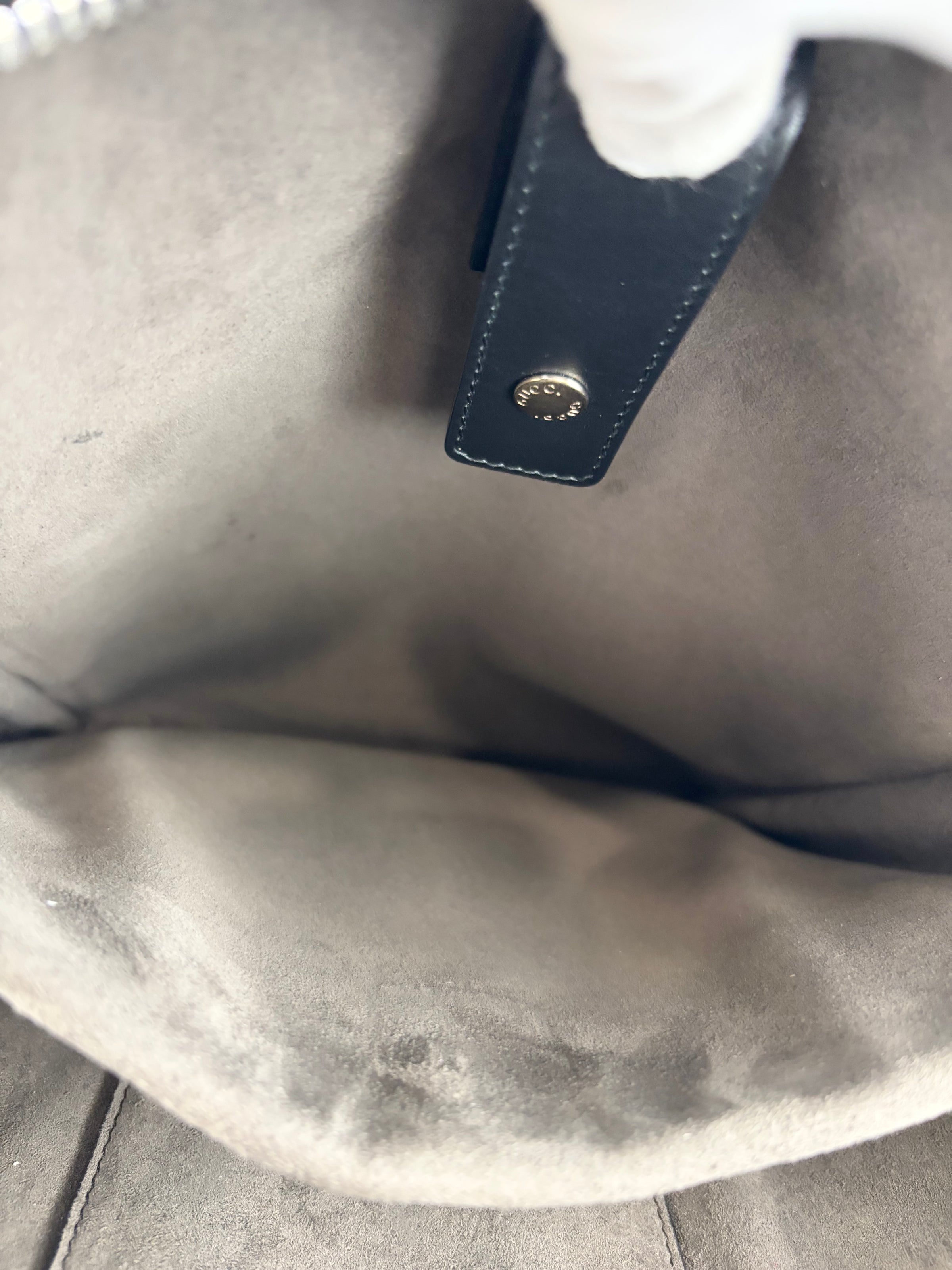 Guccissima Leather Signature Backpack Black