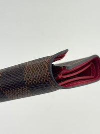 Victorine Wallet Damier Ebene Cerise - Glampot