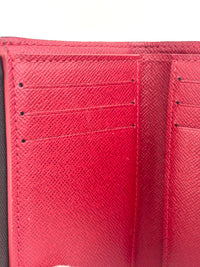 Victorine Wallet Damier Ebene Cerise - Glampot