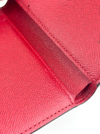 Victorine Wallet Damier Ebene Cerise - Glampot