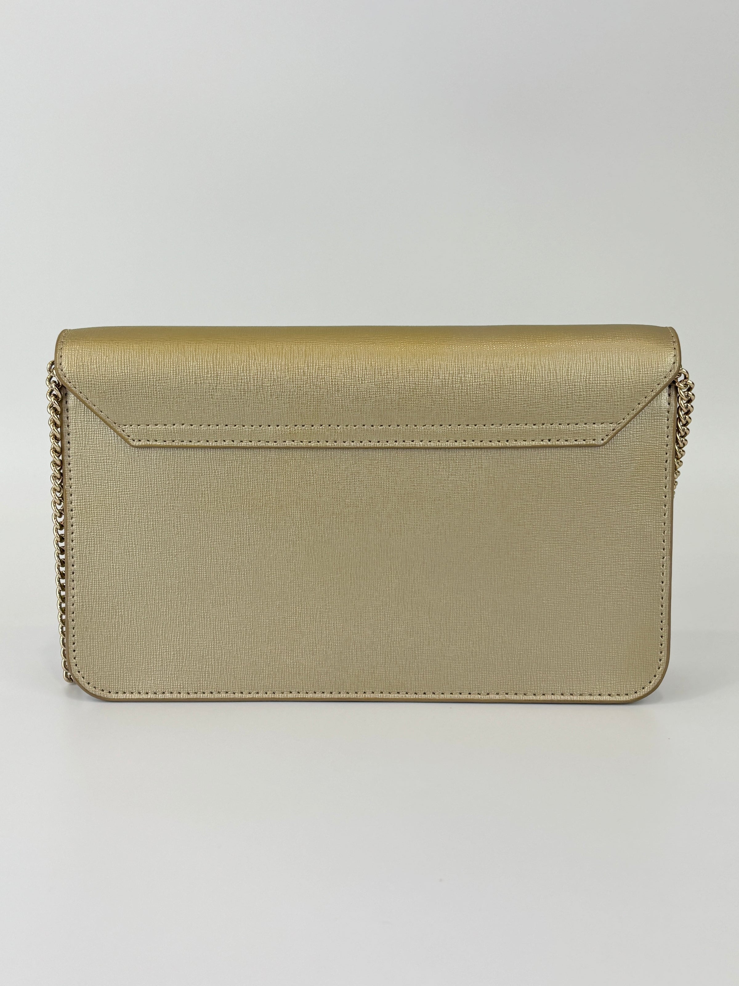 Medium Bella Crossbody Bag Champagne Gold
