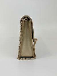 Medium Bella Crossbody Bag Champagne Gold