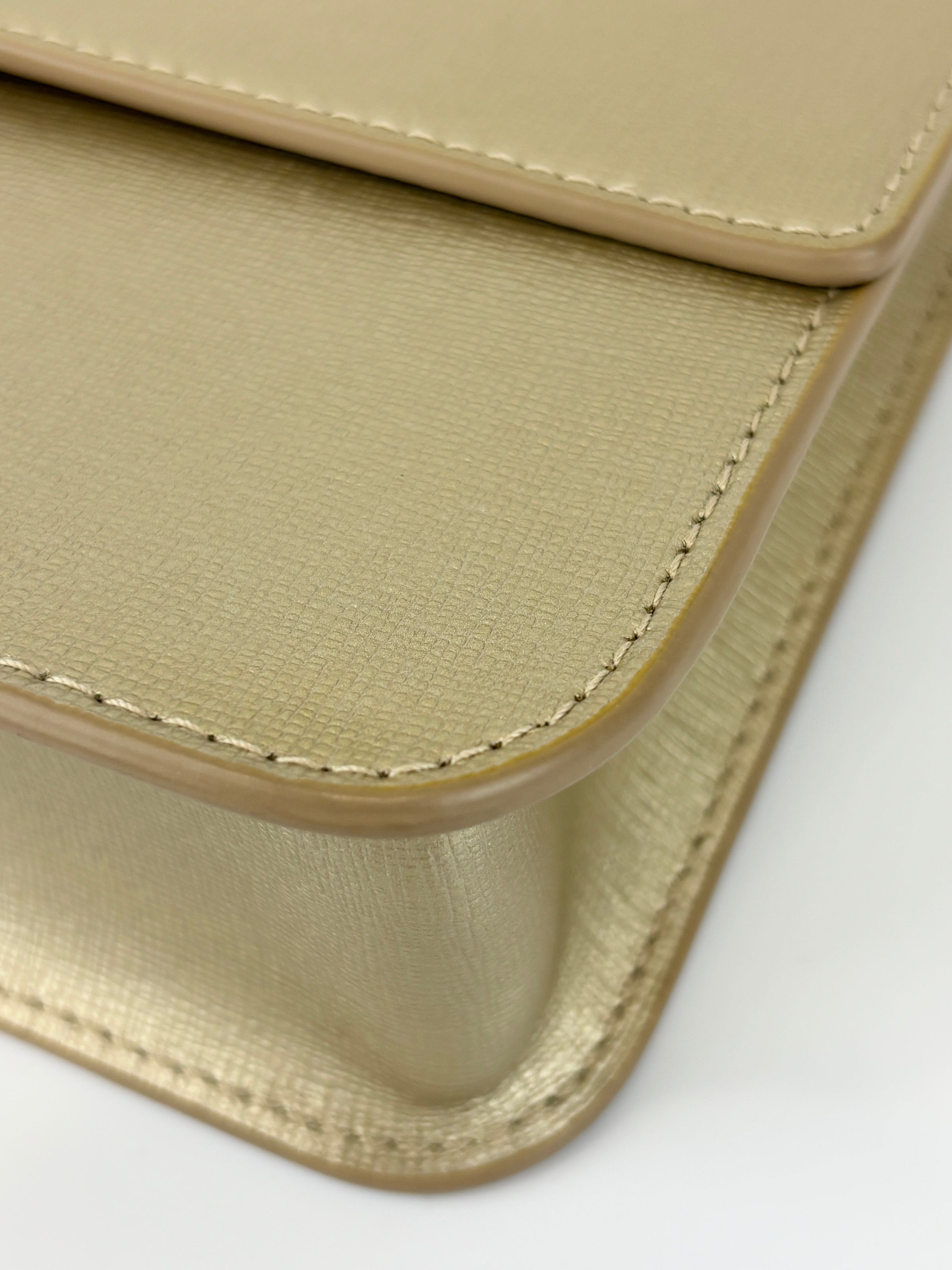 Medium Bella Crossbody Bag Champagne Gold