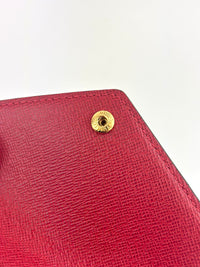 Victorine Wallet Damier Ebene Cerise - Glampot