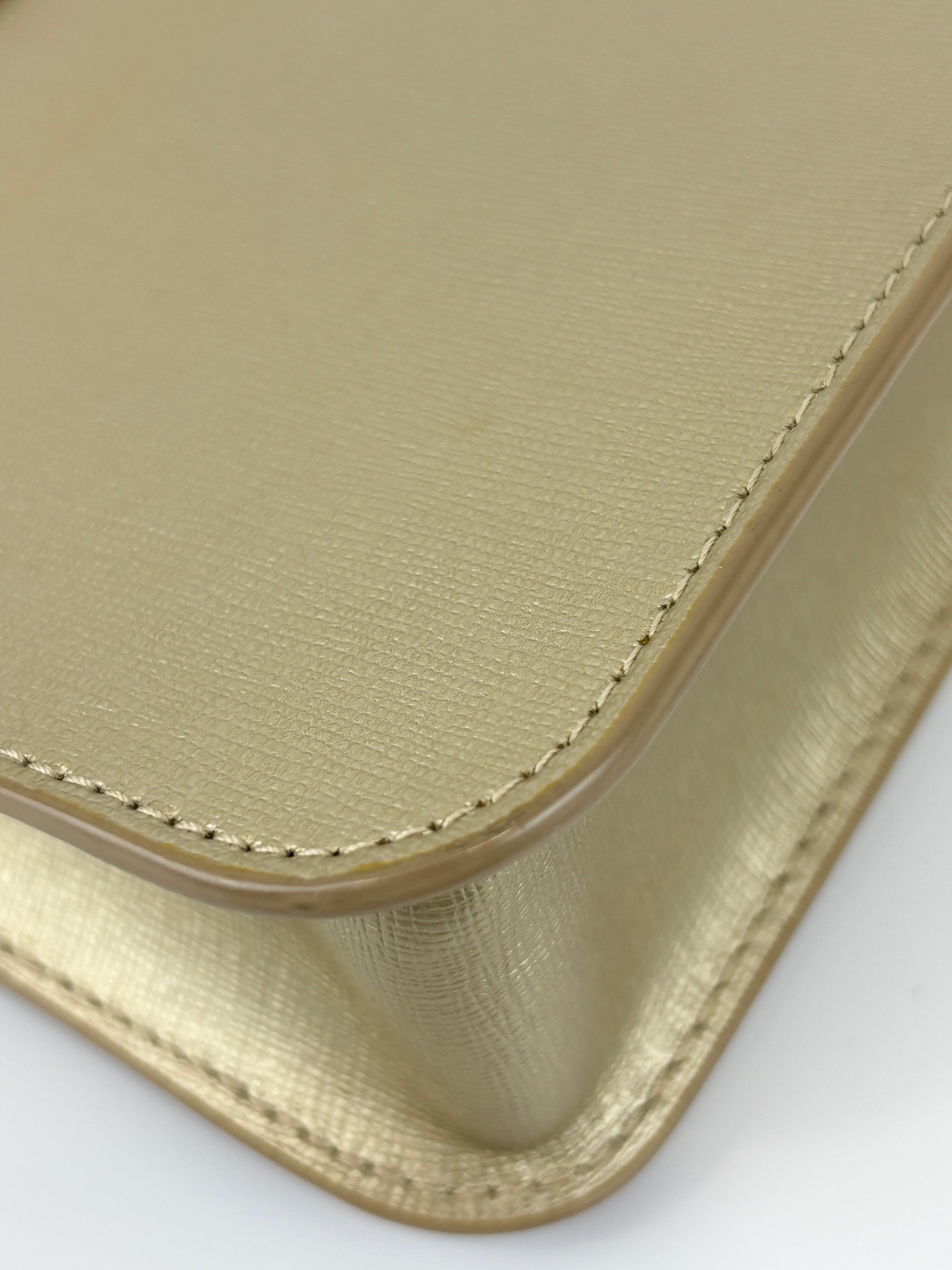 Medium Bella Crossbody Bag Champagne Gold