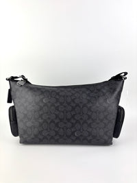 CCG18 Finn Crossbody Bag With Pockets In Signature Canvas Black