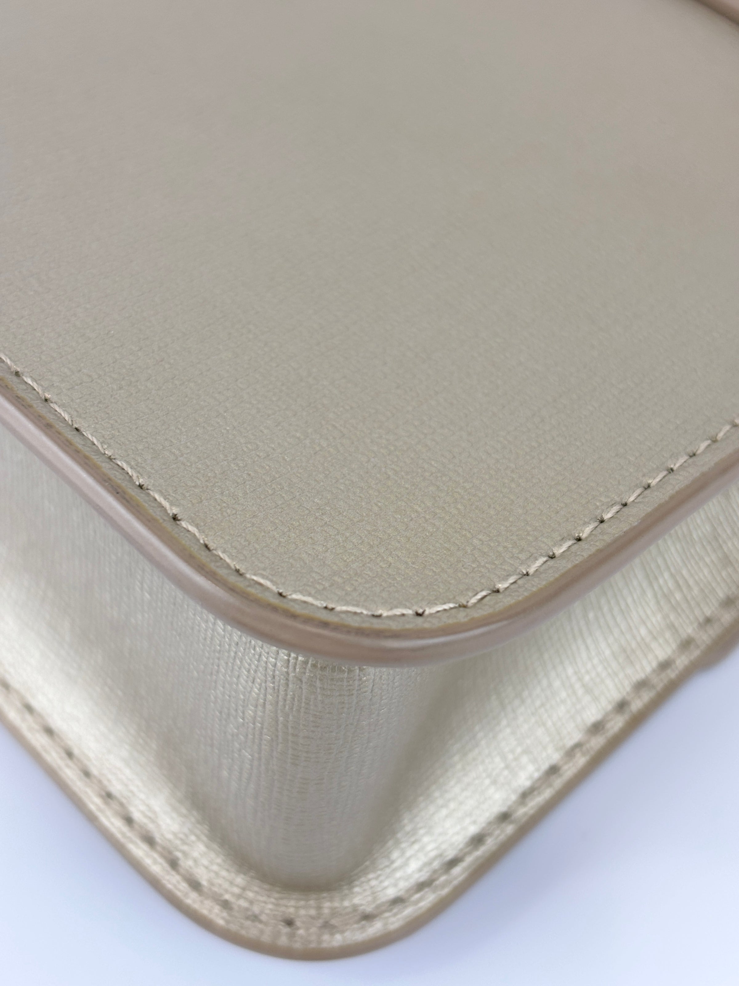 Medium Bella Crossbody Bag Champagne Gold