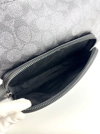 CCG18 Finn Crossbody Bag With Pockets In Signature Canvas Black