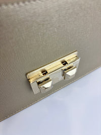 Medium Bella Crossbody Bag Champagne Gold