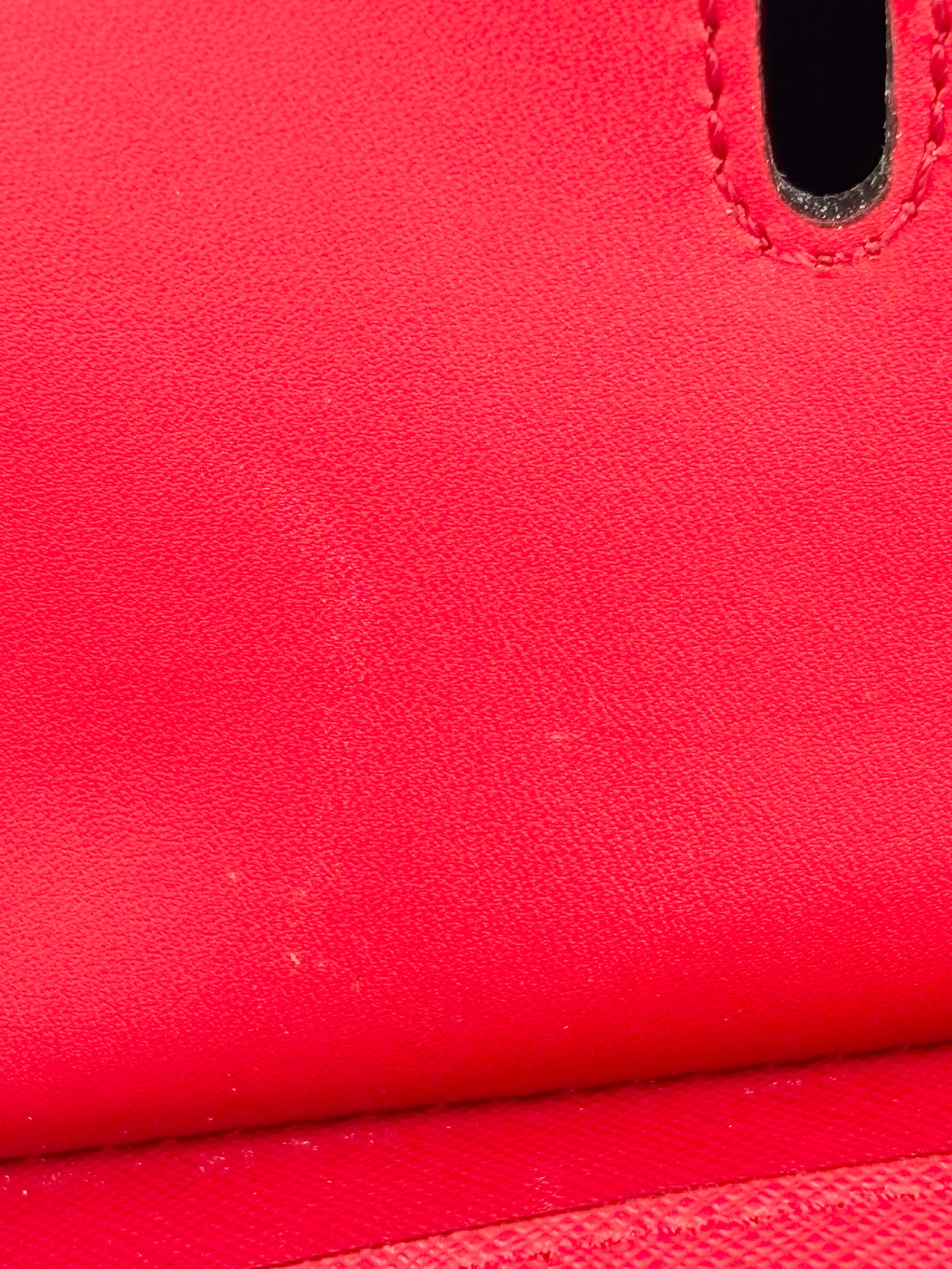 Greenwich Small Saffiano Leather Crossbody Bag Red