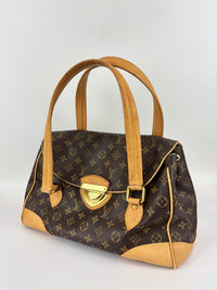 Beverly GM Monogram Canvas Shoulder Bag