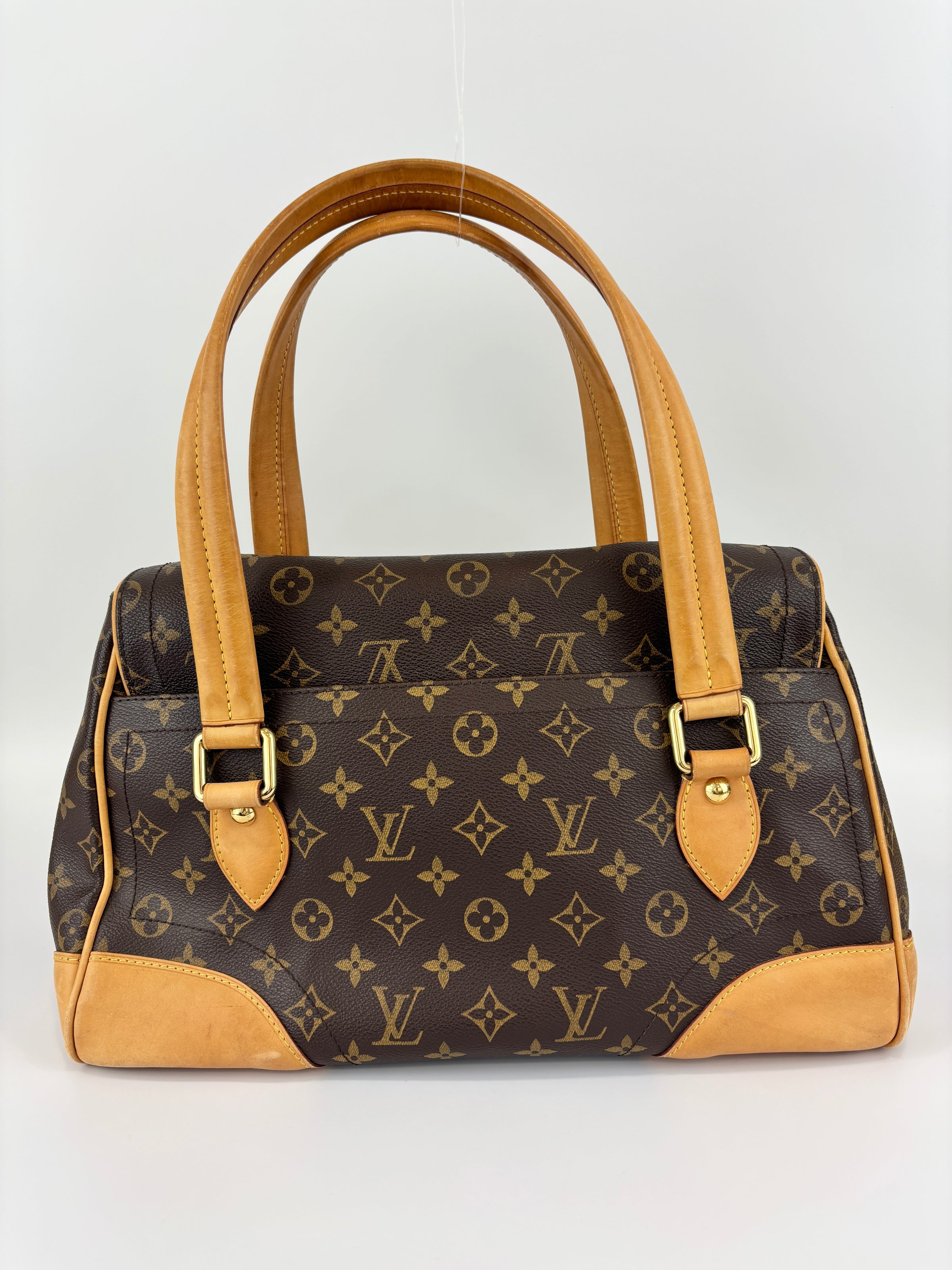 Beverly GM Monogram Canvas Shoulder Bag