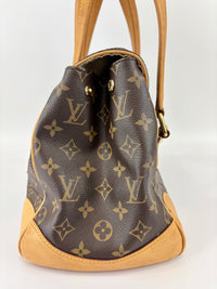 Beverly GM Monogram Canvas Shoulder Bag