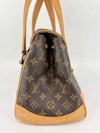 Beverly GM Monogram Canvas Shoulder Bag