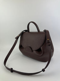Numero Un Textured Sandalwood Leather Bag