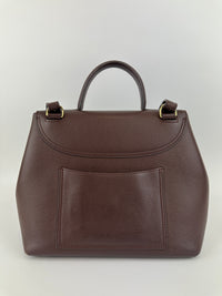 Numero Un Textured Sandalwood Leather Bag